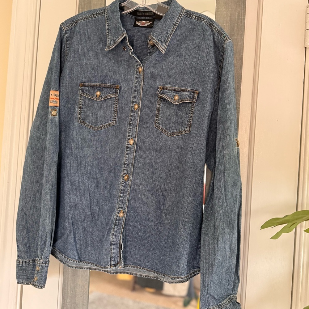 Harley Davidson Denim Shirt